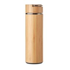 Vue Bouteille à double paroi 400 ml - Tampere de couleur marron| Krokrodeal