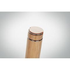 Vue Bouteille à double paroi 400 ml - Tampere de couleur marron| Krokrodeal