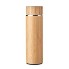 Vue Bouteille à double paroi 400 ml - Tampere de couleur marron| Krokrodeal
