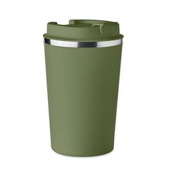 Vue Gobelet à double paroi 350 ml - Brace de couleur vert| Krokrodeal