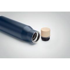 Vue Flacon à double paroi 500 ml - Dudinka de couleur bleu| Krokrodeal