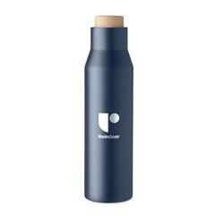 Vue Flacon à double paroi 500 ml - Dudinka de couleur bleu| Krokrodeal
