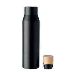Vue Flacon à double paroi 500 ml - Dudinka de couleur noir| Krokrodeal