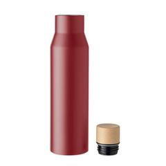 Vue Flacon à double paroi 500 ml - Dudinka de couleur rouge| Krokrodeal