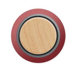Vue Flacon à double paroi 500 ml - Dudinka de couleur rouge| Krokrodeal