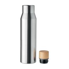 Vue Flacon à double paroi 500 ml - Dudinka de couleur gris| Krokrodeal