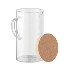 Vue Carafe verre borosilicate 1L - Osna bold de couleur blanc| Krokrodeal