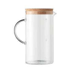 Vue Carafe verre borosilicate 1L - Osna bold de couleur blanc| Krokrodeal