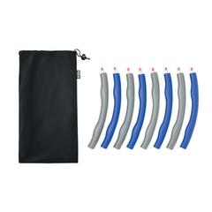 Vue Cerceau dans une pochette RPET - Capriole de couleur noir| Krokrodeal