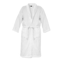 Vue Peignoir coton organique XL/XXL - Onzai large de couleur blanc| Krokrodeal