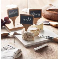Vue Service à fromage - Banli de couleur marron| Krokrodeal