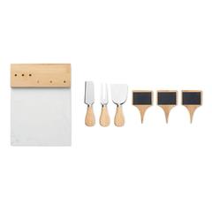 Vue Service à fromage - Banli de couleur marron| Krokrodeal