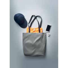 Vue Sac shopping réfléchissant - Visi tote de couleur gris| Krokrodeal