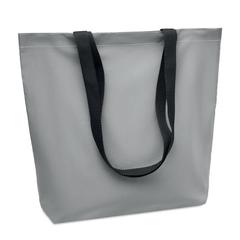 Vue Sac shopping réfléchissant - Visi tote de couleur gris| Krokrodeal