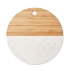 Vue Planche marbre et bambou - Hannsu de couleur marron| Krokrodeal