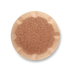 Vue Bouteille double paroi 500 ml - Aspen cork de couleur bleu| Krokrodeal