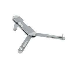 Vue Support pliable pc portable - Tristand de couleur gris| Krokrodeal