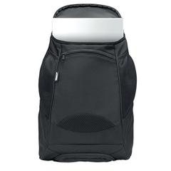 Vue Sac à dos de sport RPET 600D - Olympic de couleur noir| Krokrodeal