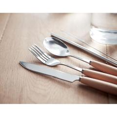Vue Couverts en acier inoxydable - Custa set de couleur marron| Krokrodeal