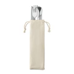 Vue Couverts en acier inoxydable - Custa set de couleur marron| Krokrodeal