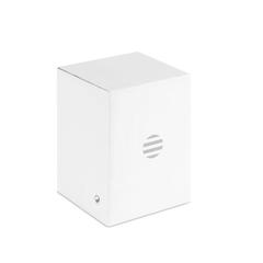 Vue Lampe solaire d'extérieur - Pot lamp de couleur blanc| Krokrodeal