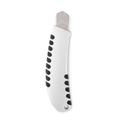 Vue Couteau rétractable - Bowie de couleur gris| Krokrodeal