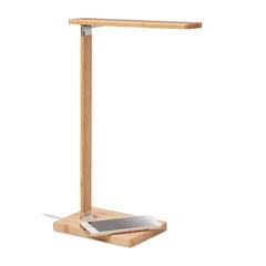 Vue Lampe et chargeur de bureau - Neat light de couleur marron| Krokrodeal