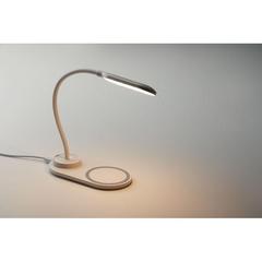Vue Lampe et chargeur de bureau - Saturn de couleur blanc| Krokrodeal