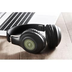 Vue Casque sans fil - Cleveland de couleur noir| Krokrodeal