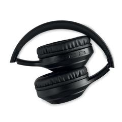 Vue Casque sans fil - Cleveland de couleur noir| Krokrodeal