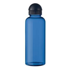 Vue Bouteille en RPET 500ml - Yukon rpet de couleur bleu| Krokrodeal