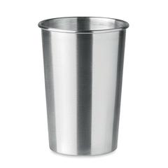 Vue Gobelet en acier inox 350ml - Bongo de couleur gris| Krokrodeal