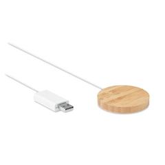 Vue Chargeur magnétique portable - Hintois de couleur marron| Krokrodeal