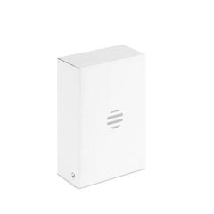 Vue Chargeur magnétique portable - Hintois de couleur marron| Krokrodeal