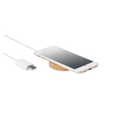 Vue Chargeur magnétique portable - Hintois de couleur marron| Krokrodeal