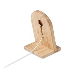 Vue Chargeur magnétique portable - Hintois de couleur marron| Krokrodeal