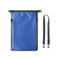 Vue Sac étanche 6L avec sangle - Scuba mesh de couleur bleu| Krokrodeal