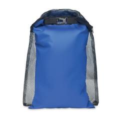Vue Sac étanche 6L avec sangle - Scuba mesh de couleur bleu| Krokrodeal