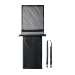 Vue Sac étanche 6L avec sangle - Scuba mesh de couleur noir| Krokrodeal