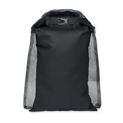 Vue Sac étanche 6L avec sangle - Scuba mesh de couleur noir| Krokrodeal