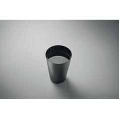 Vue Gobelet réutilisable 300ml - Festa large de couleur noir| Krokrodeal