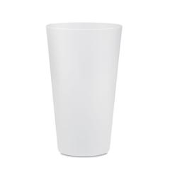 Vue Gobelet réutilisable 300ml - Festa large de couleur blanc| Krokrodeal