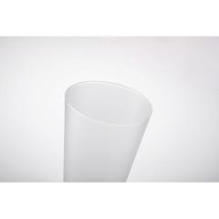 Vue Gobelet réutilisable 300ml - Festa large de couleur blanc| Krokrodeal