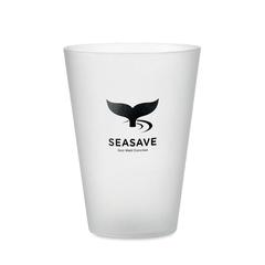 Vue Gobelet réutilisable 300ml - Festa large de couleur blanc| Krokrodeal