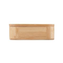 Vue Lunch box en bambou 650ml - Laden de couleur marron| Krokrodeal