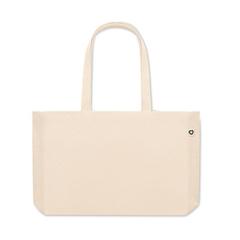 Vue Sac toile recyclée 280 gr/m ² - Respect de couleur marron| Krokrodeal