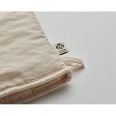 Vue Gant de cuisine en coton organi - Nevon de couleur marron| Krokrodeal