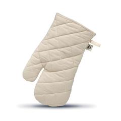 Vue Gant de cuisine en coton organi - Nevon de couleur marron| Krokrodeal