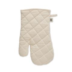 Vue Gant de cuisine en coton organi - Nevon de couleur marron| Krokrodeal