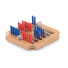 Vue Jeu de sous-verre 4 pièces - Coastgame de couleur marron| Krokrodeal